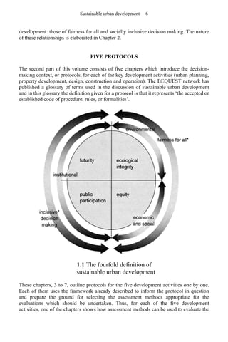 Sustainable Urban Development Volume 1 The Protocols and Environmental ...