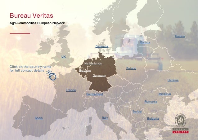 Bureau Veritas Agri Commodities European Team