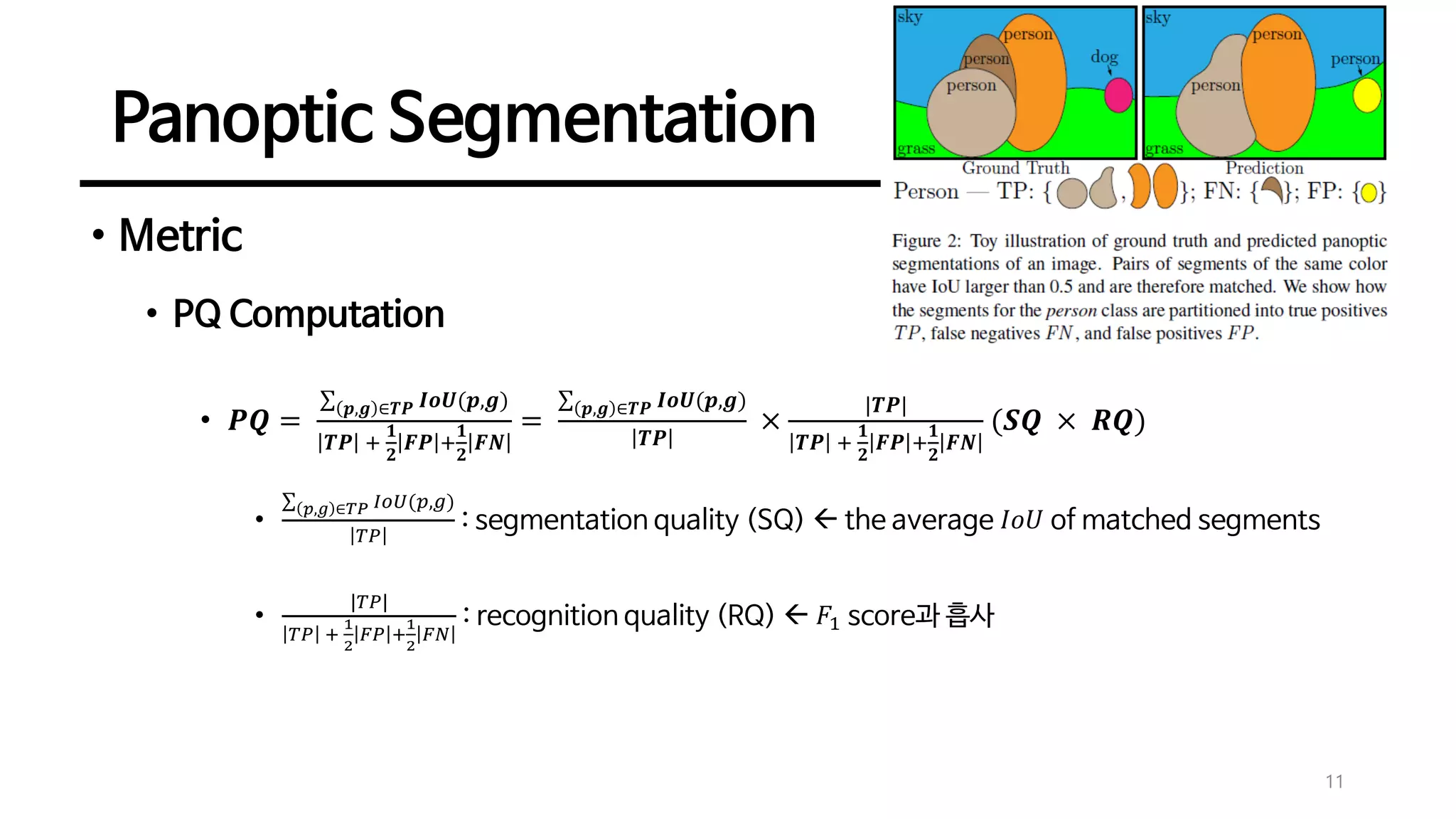 Panoptic Segmentation | PPT