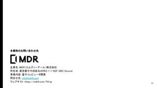34
YϤΤϤ碌?
IMDRǥ``룩ʽ?
ڵأ|ǧ3-1-1-B2F ABC Ground?
Iݣӥԥ`_k?
Ϥȣinfo@mdrft.com?
֥ȣhttps://mdrft.com/?hl=ja?
?
 