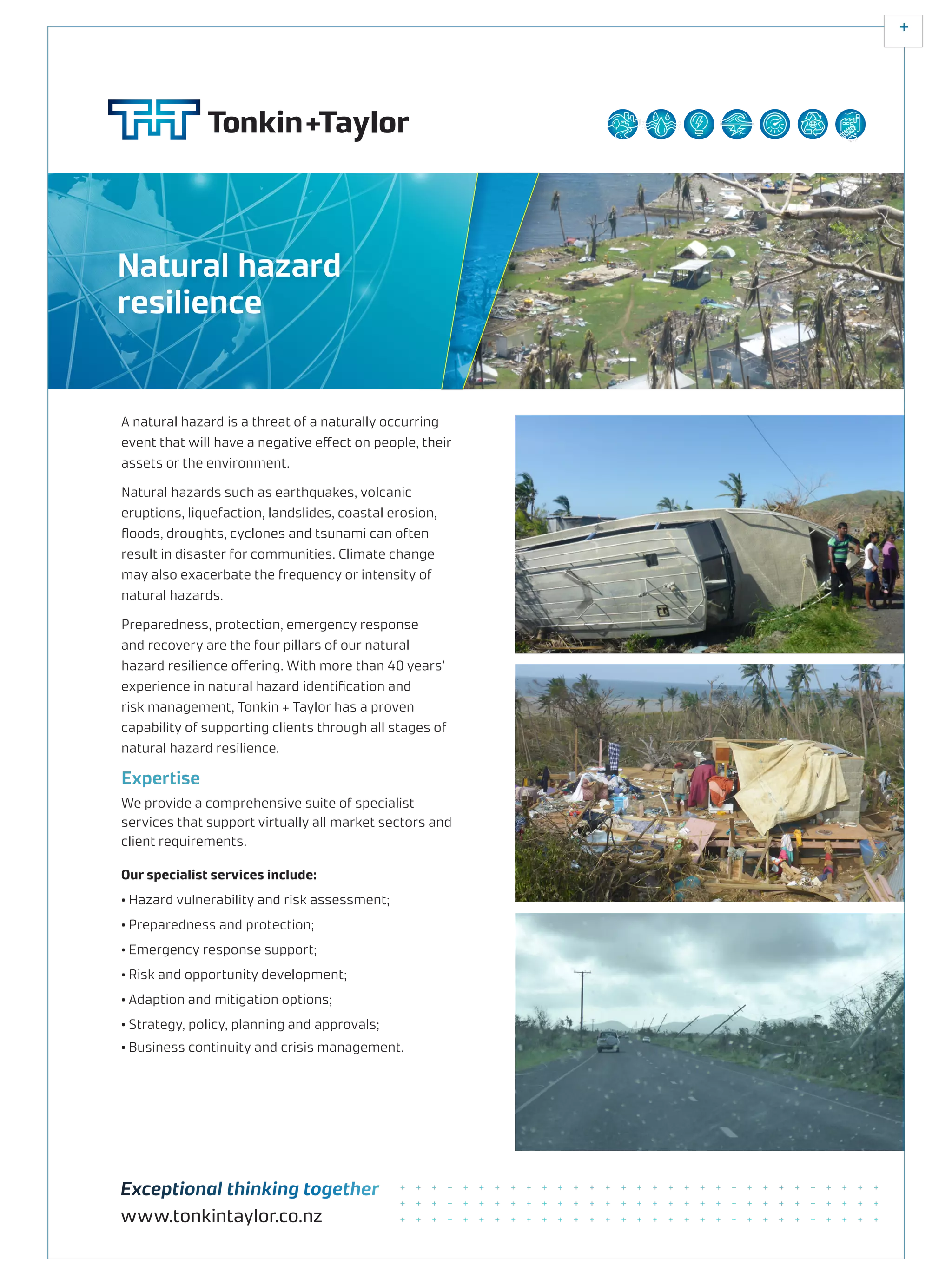 Natural hazards resilience | PDF