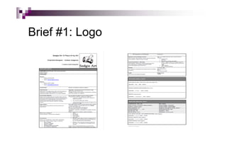 Brief #1: Logo
 