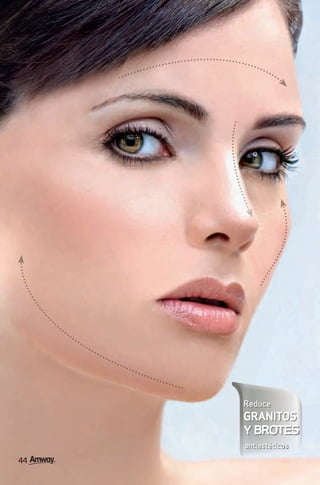 Reduce
     GRANITOS
     Y brotes
     antiestéticos

44
 