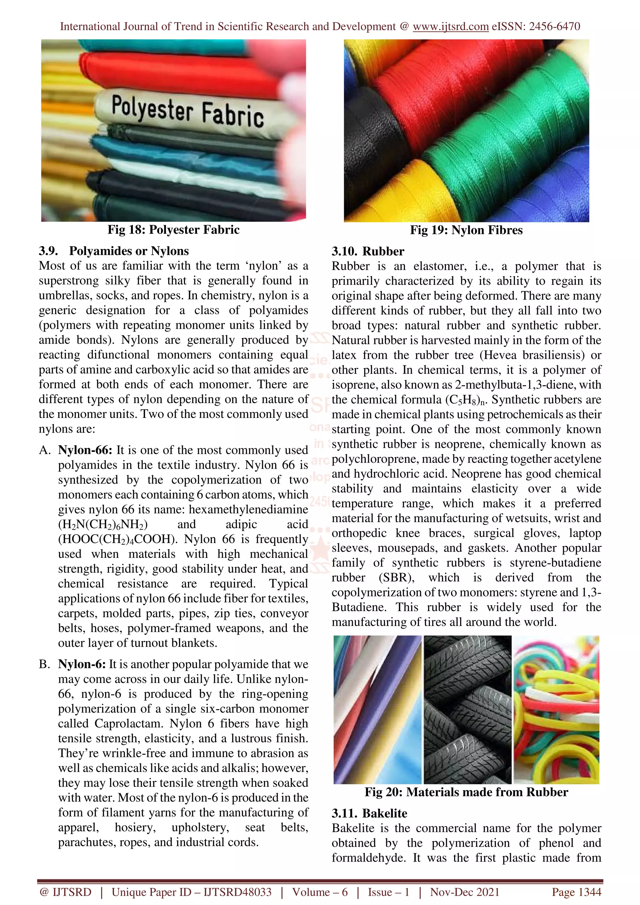 Polymers Used in Everyday Life | PDF