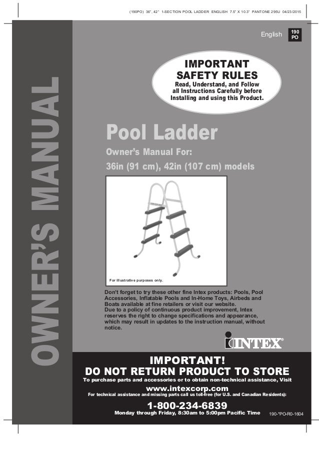 inflatable pool ladder 36 inch