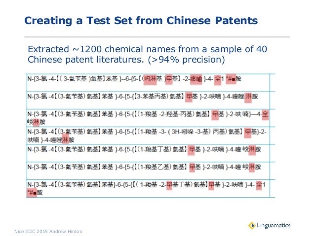 Systematic, Automated Analysis of Patents and Related 