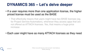 • If a user requires more than one application license, the higher
priced license must be used as the BASE
• That effectiv...