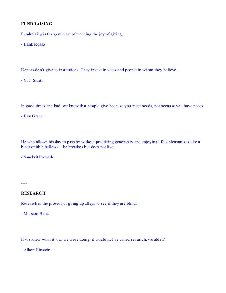 fundraising phrases