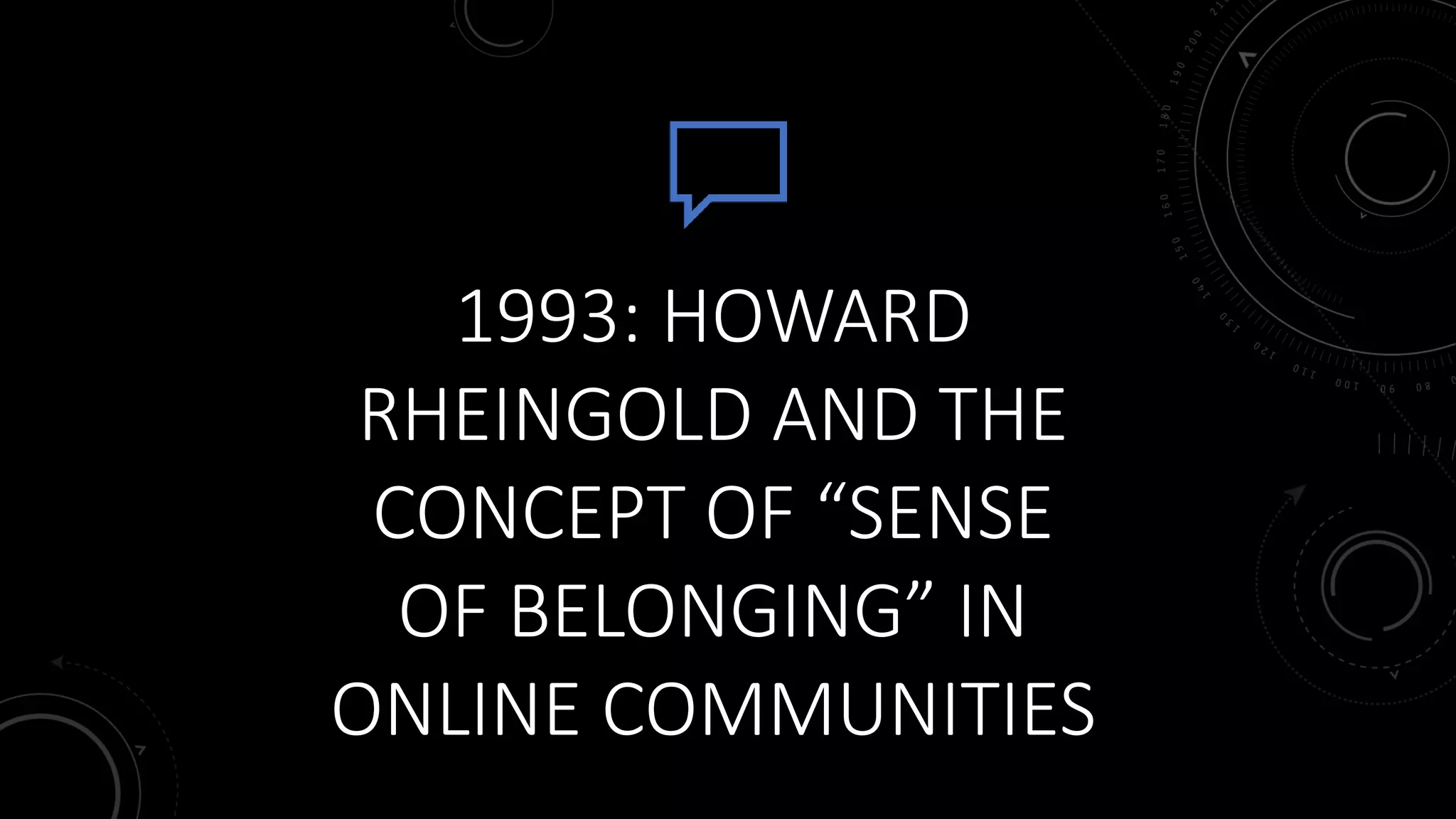 Howard Rheingold and Virtual Communities | PPTX