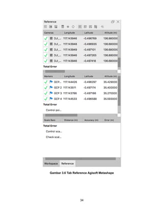 Tutorial agisoft metashape - Edi Supriyanto | PDF