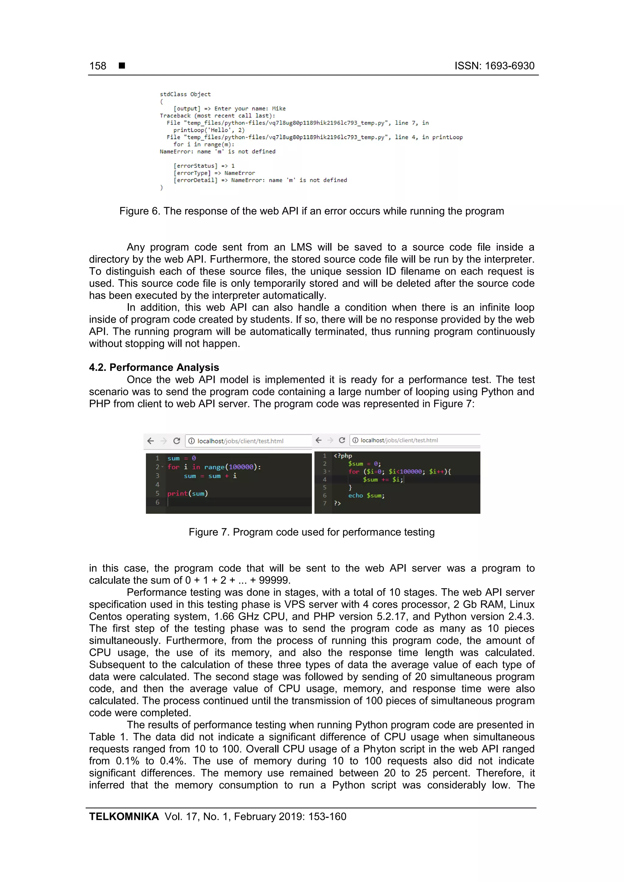 Remote interpreter API model for supporting computer programming ...