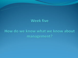 1912012 management theory
