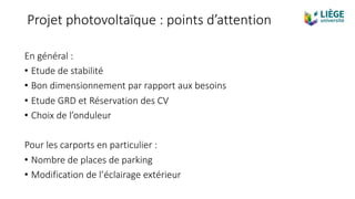 Parkings : gestion et valorisation | Sart-Tilman - 06 décembre 2019