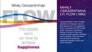 Jane McGonigal and the concept of Flow in gaming | PPT