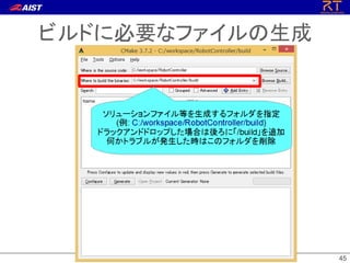 4545
ビルドに必要なファイルの生成
 