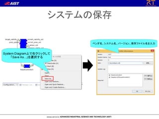 システムの保存
 