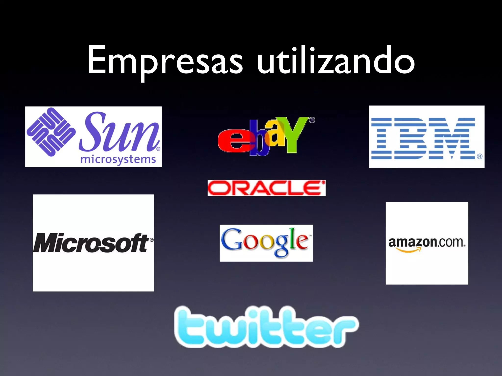 Empresas utilizando 