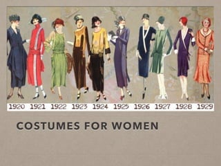 COSTUMES FOR WOMEN
 