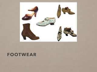 FOOTWEAR
 