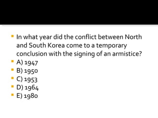 Ap World History 1914-present