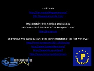 Realization
http://clarinscola.blogspot.com.es/
http://www.euro-scola.com/
Image obtained from official publications
and e...