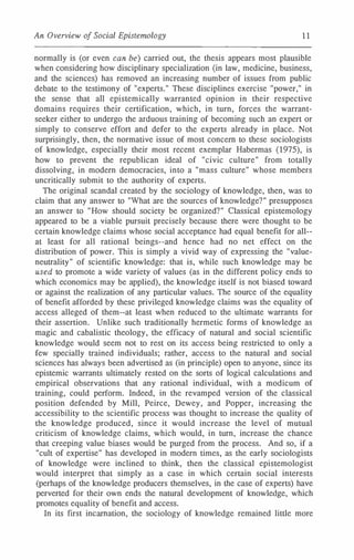 Social Epistemology 2nd Edition Steve Fuller | PDF