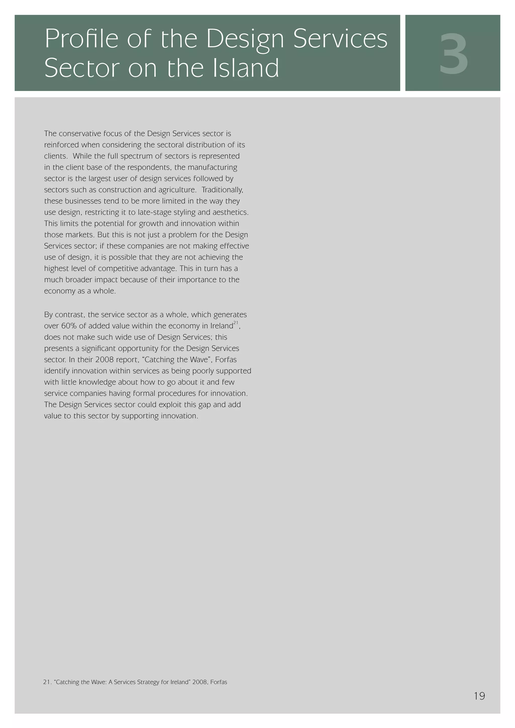 InterTradeIreland  - Design Services Sector