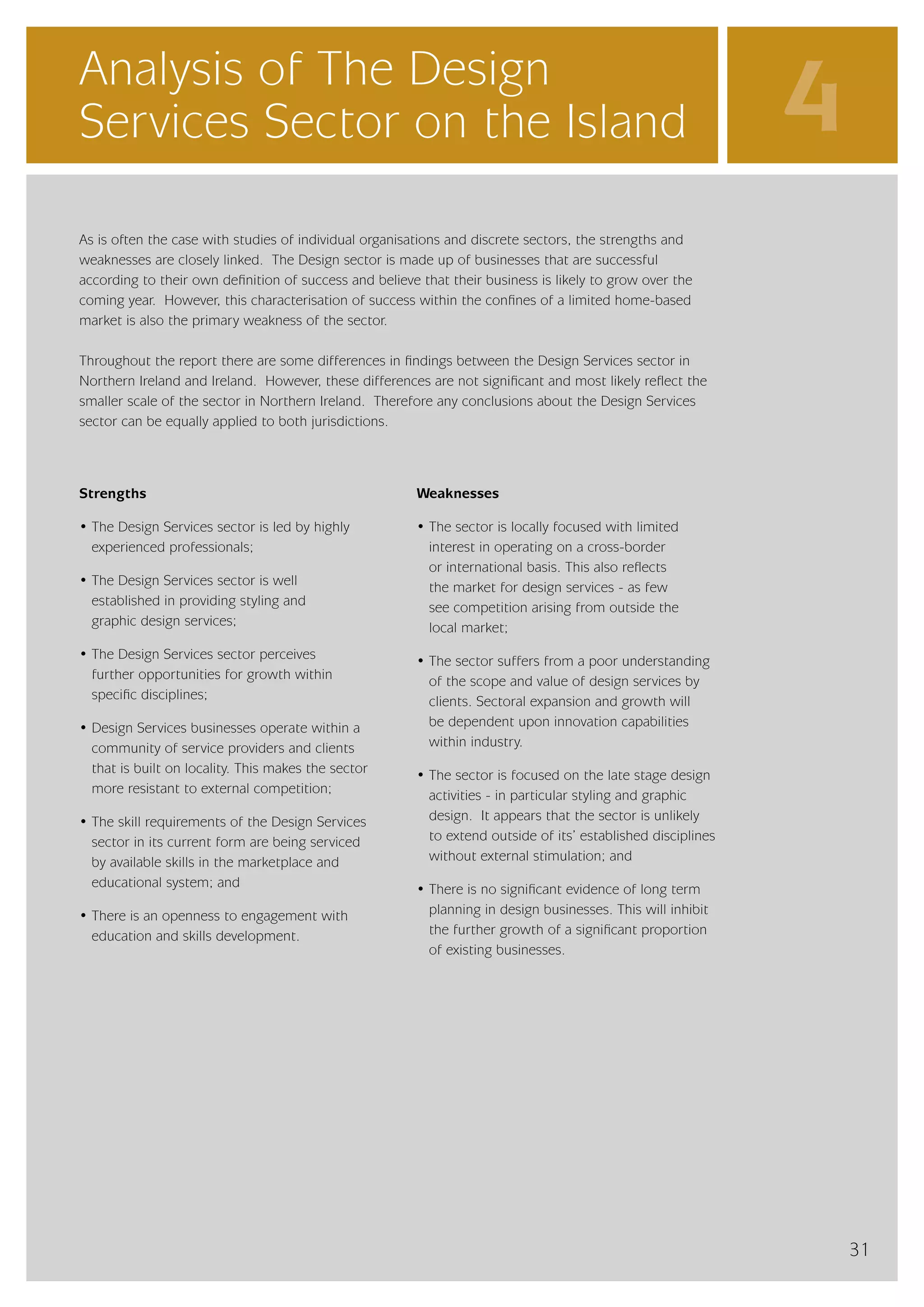 InterTradeIreland  - Design Services Sector