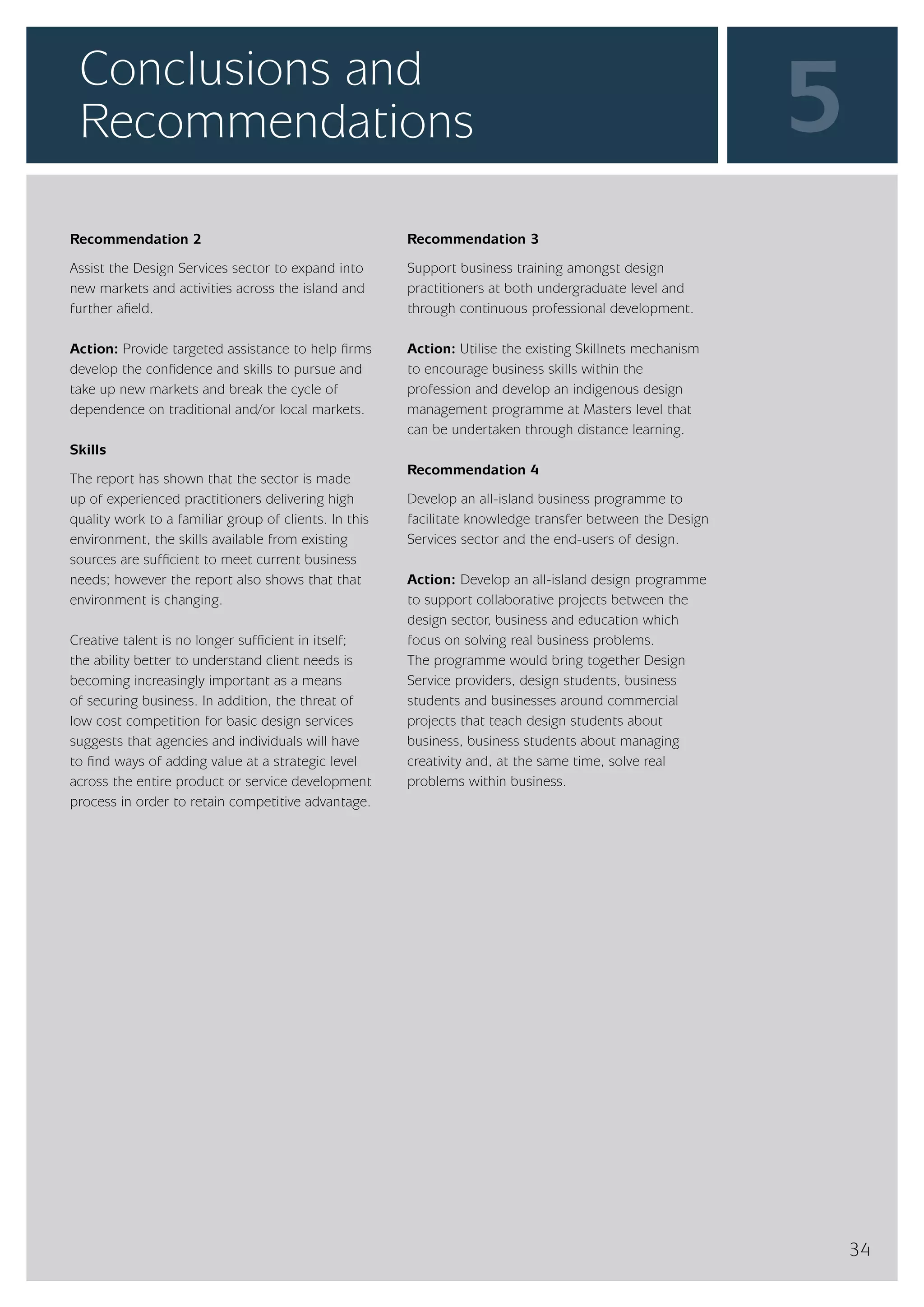 InterTradeIreland  - Design Services Sector