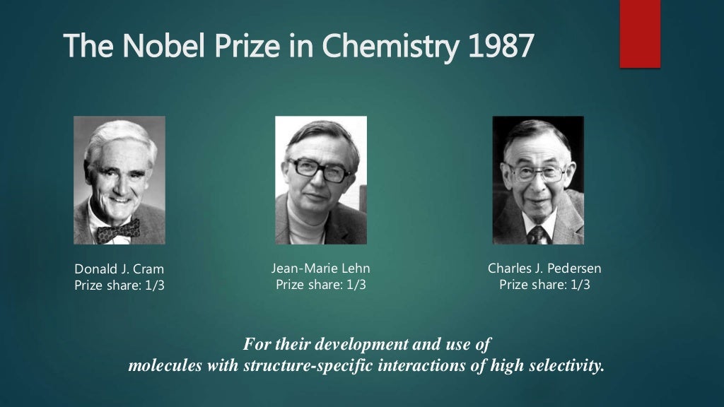The Nobel Prize in Chemistry 19891980