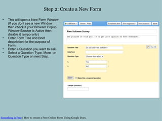 Enter Form Google Forms | PPT