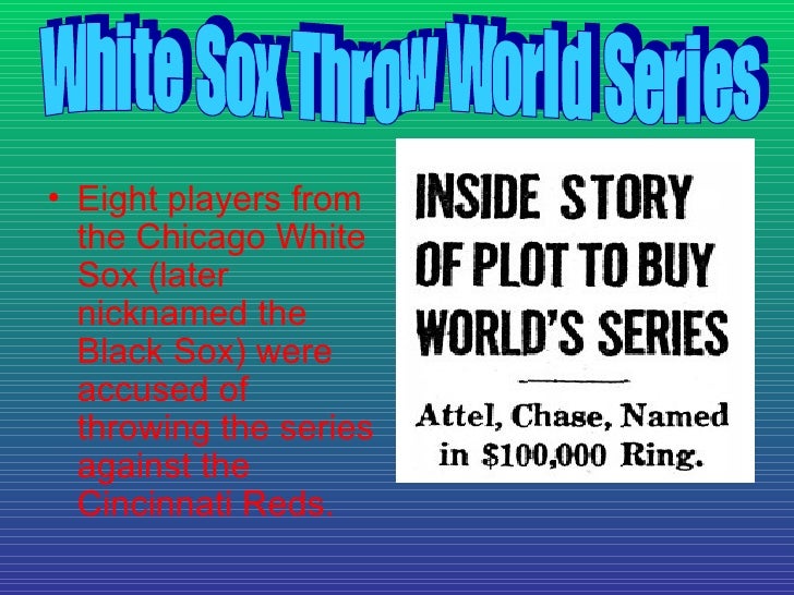 the black sox scandal of 1919 Readers interested in exploring this case in serious detail should join the following group: 1919blacksox@yahoogroupscom special thanks to bill lamb, a member of the black sox scandal research committee, for his helpful comments on an earlier version of this account. the black sox scandal of 1919 Readers interested in exploring this case in serious detail should join the following group: 1919blacksox@yahoogroupscom special thanks to bill lamb, a member of the black sox scandal research committee, for his helpful comments on an earlier version of this account.