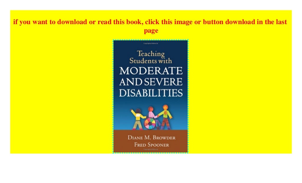 Teaching Students with Moderate and Severe Disabilities paperback$@@