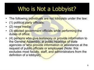 advocacy lobbying