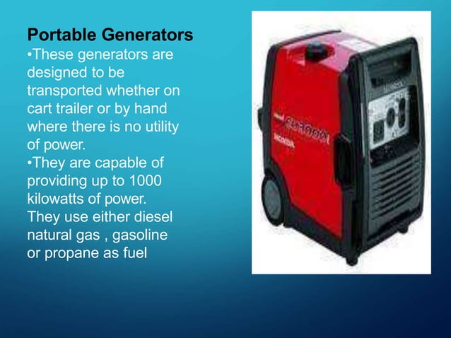 generators | PPT