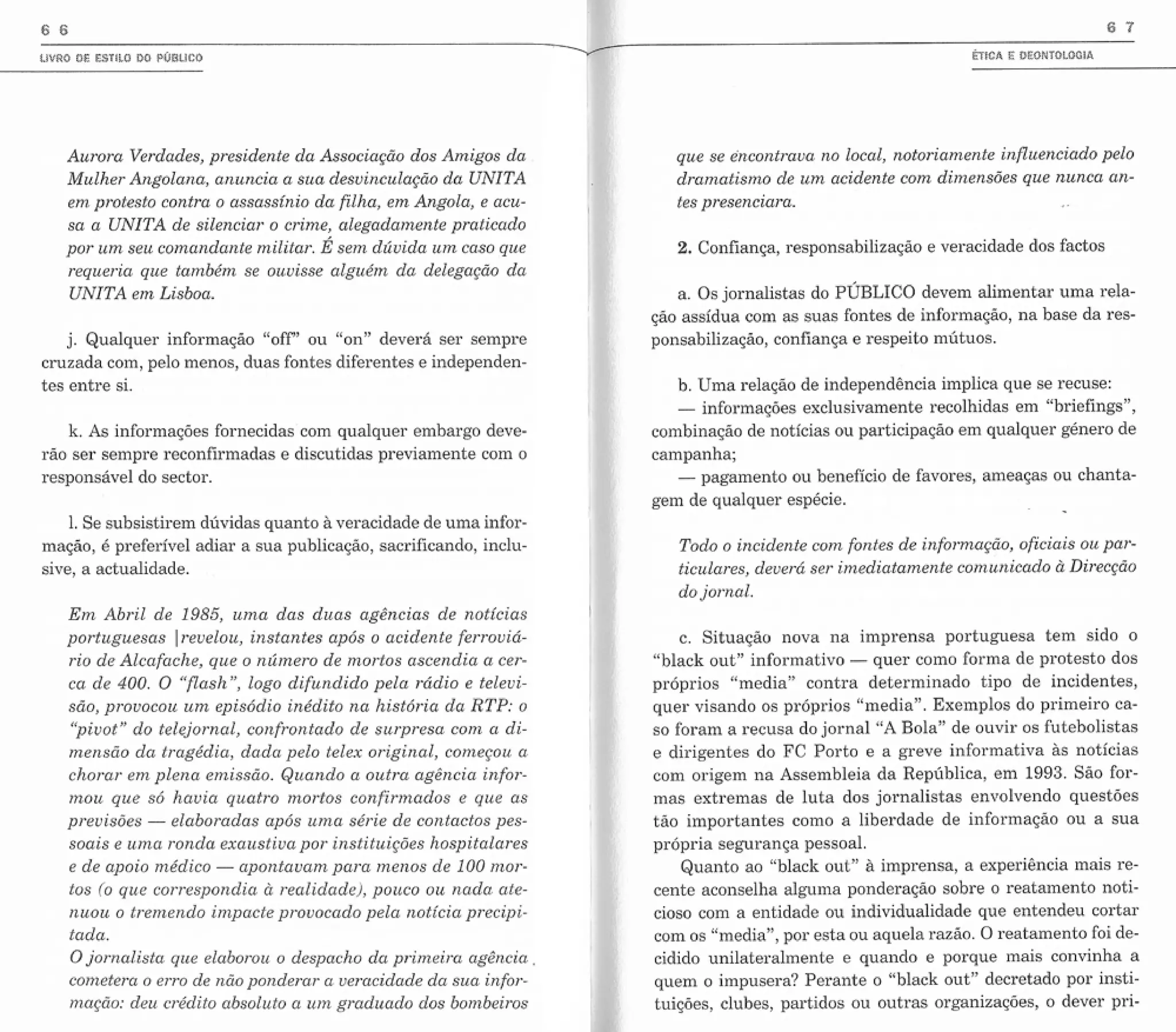 As fontes no “Público”