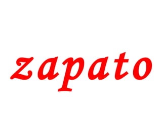zapato