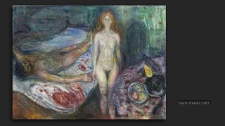 Death of Marat , 1907
 