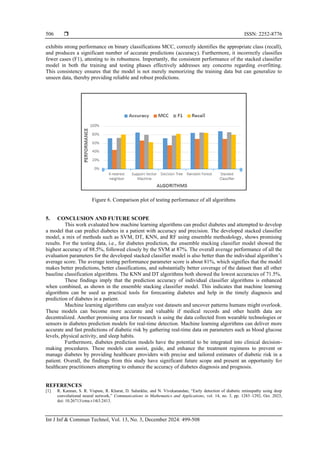 Ensemble stacking classifier model for prediction of diabetes | PDF