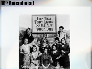 18 th  Amendment 