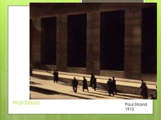 Wall StreetPaul Strand 1915