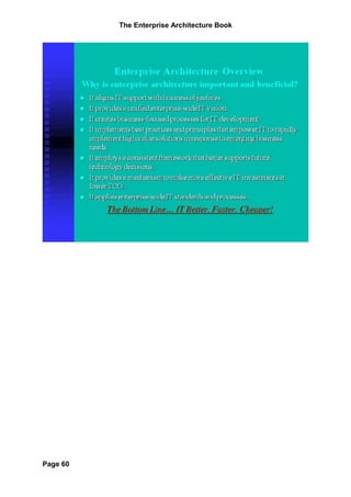 The Enterprise Architecture Book




Page 60
 