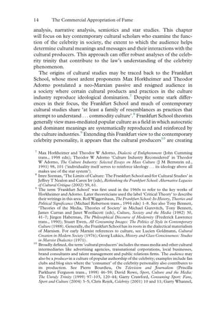 The Commercial Appropriation Of Fame David Tan | PDF