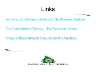 Raising Creative Thinkers | PPTX