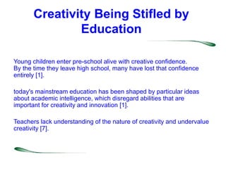 Raising Creative Thinkers | PPTX