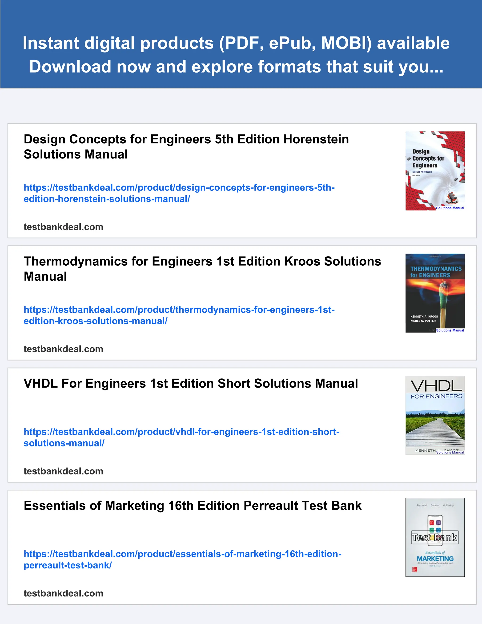 Product Design For Engineers 1st Edition Shetty Solutions Manual | PDF
