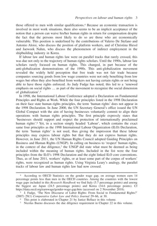 Research Handbook On Labour Business And Human Rights Law Research ...