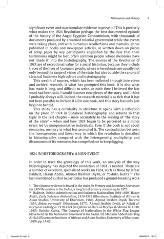 Lost Nationalism Revolution Memory And Anticolonial Resistance In Sudan ...