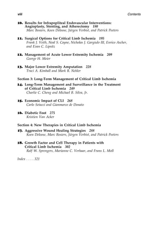 Critical Limb Ischemia 1st Edition Peter Schneider | PDF