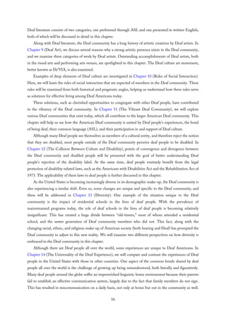 Introduction To American Deaf Culture Professional Perspectives On ...